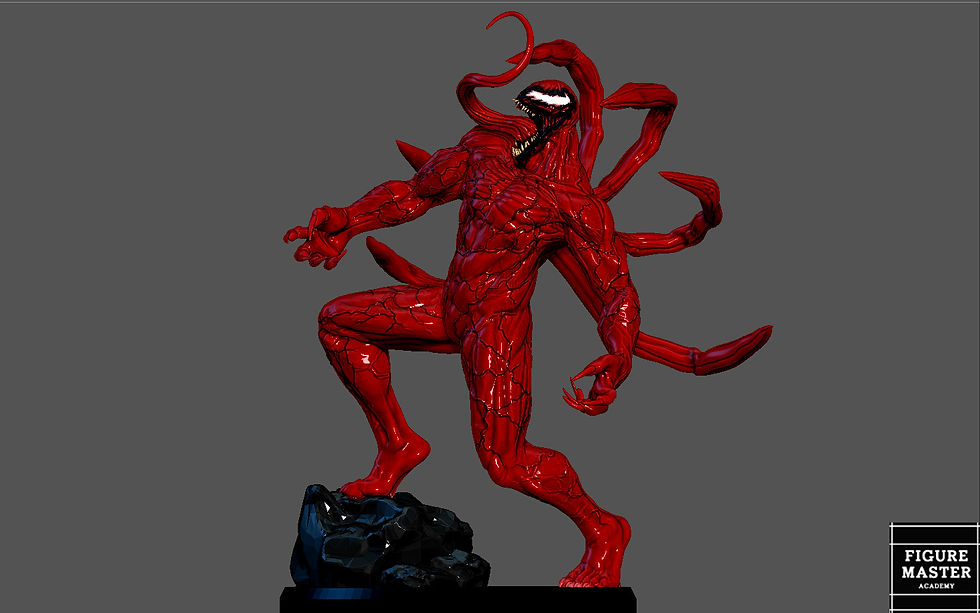 Thumbnail: CARNAGE VENOM MOVIE Woody Harrelson STATUE  3D PRINT