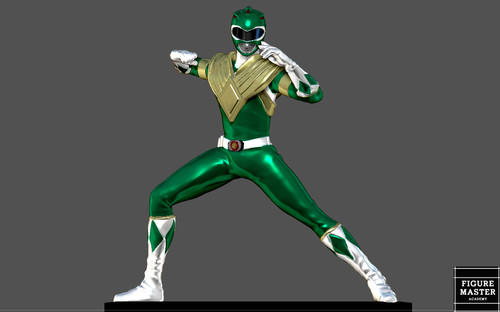 GREEN RANGER MIGHTY MORPHIN POWER RANGERS CHARACTER 3D PRINT | FIGUREMASTER