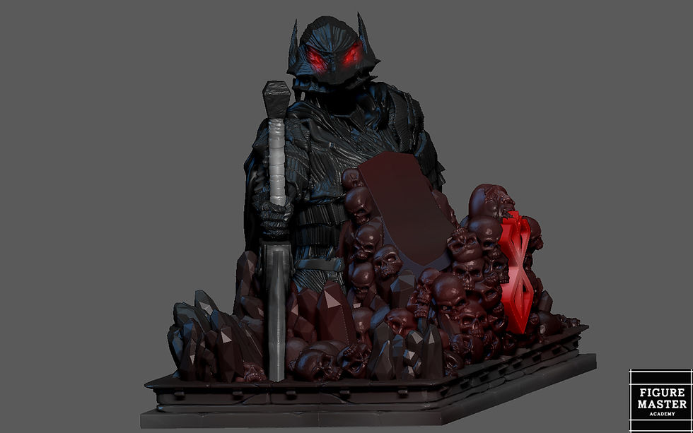 Thumbnail: BERSERK GUTS PS4 PS5 CONTROLLER HOLDER ANIME FANTASY CHARACTER 3D PRINT