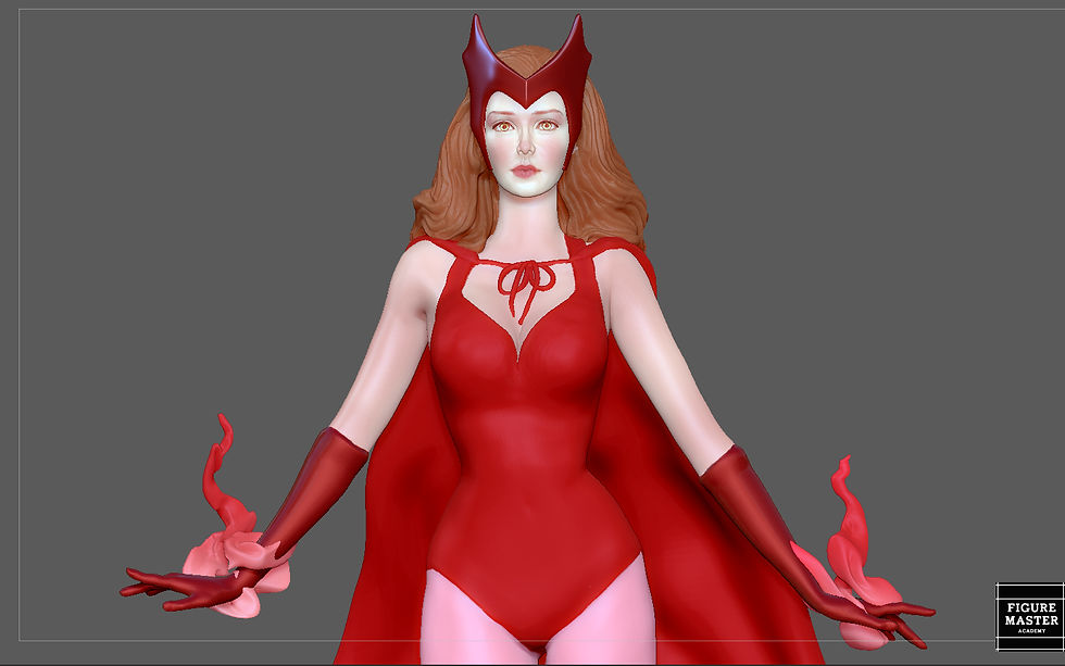 Thumbnail: WANDA SCARLET WITCH HALLOWEEN COSTUME FROM MARVEL MCU DRAMA WANDA VISION CHARACT