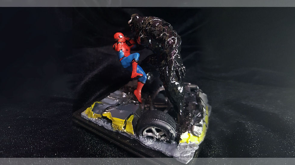 Thumbnail: VENOM MOVIE TOM HARDY STATUE FULL SET PRINTABLE MODEL FIGURINE MARVEL