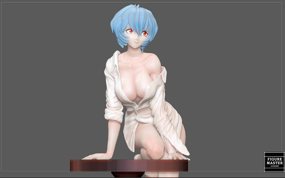 Thumbnail: REI AYANAMI EVANGELION SEXY GIRL STATUE CUTE PRETTY ANIME CHARACTER