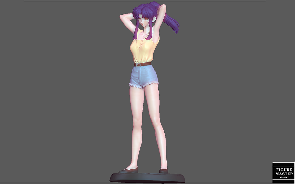 Thumbnail: MISATO KATSURAGI CASUAL EVANGELION ANIME GIRL CHARACTER 3D PRINT