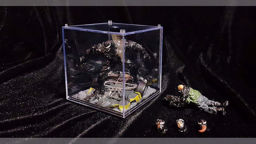 Thumbnail: VENOM MOVIE TOM HARDY STATUE FULL SET PRINTABLE MODEL FIGURINE MARVEL