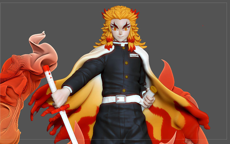 Thumbnail: RENGOKU KIMETSU NO YAIBA ANIME STATUE CHARACTER