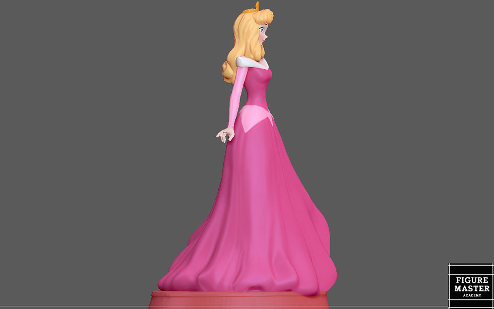 Thumbnail: AURORA SLEEPING BEAUTY DISNEY PRINCESS ANIMATION 3D PRINT