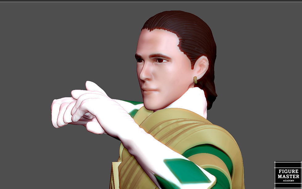 Thumbnail: GREEN RANGER MIGHTY MORPHIN POWER RANGERS CHARACTER 3D PRINT