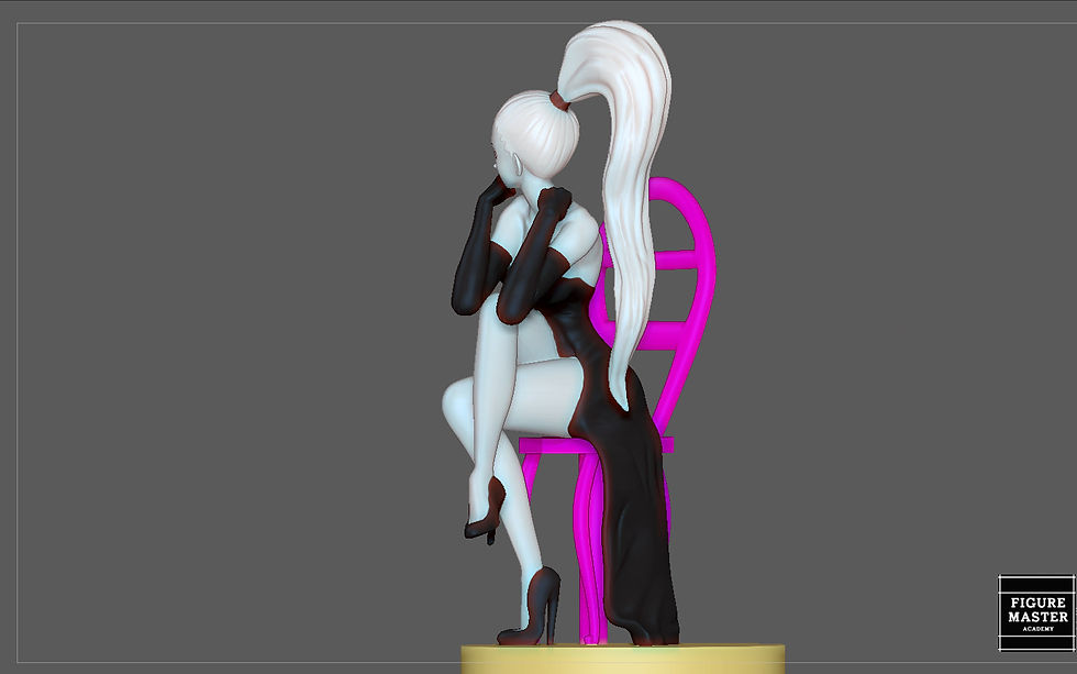 Thumbnail: VADOS SEXY SITTING STATUE DRAGONBALL PRETTY GIRL ANIME
