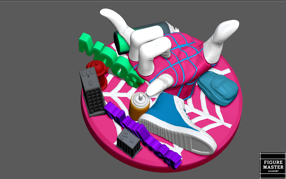 Thumbnail: SPIDERMAN INTO THE SPIDER VERSE GWEN PS CONTROLLER HOLDER 3D PR