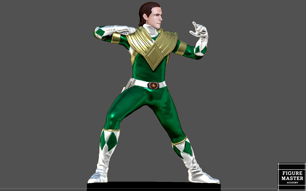 Thumbnail: GREEN RANGER MIGHTY MORPHIN POWER RANGERS CHARACTER 3D PRINT