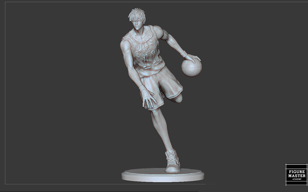 Thumbnail: RUKAWA KAEDE SLAMDUNK ANIME CHARACTER 3D PRINT STL FILE