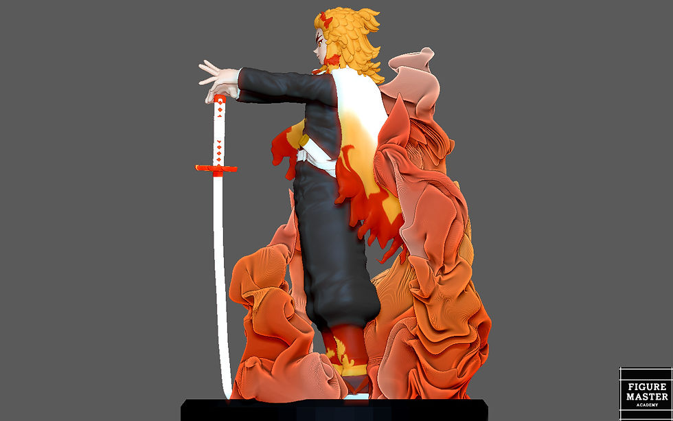 Thumbnail: RENGOKU 2 KIMETSU NO YAIBA ANIME STATUE CHARACTER 3D print model