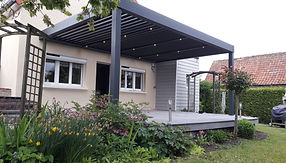 Pergola bioclimatique