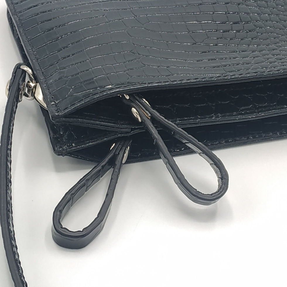 Miniatura: MINI BORSETTA IN PELLE STAMPATA 