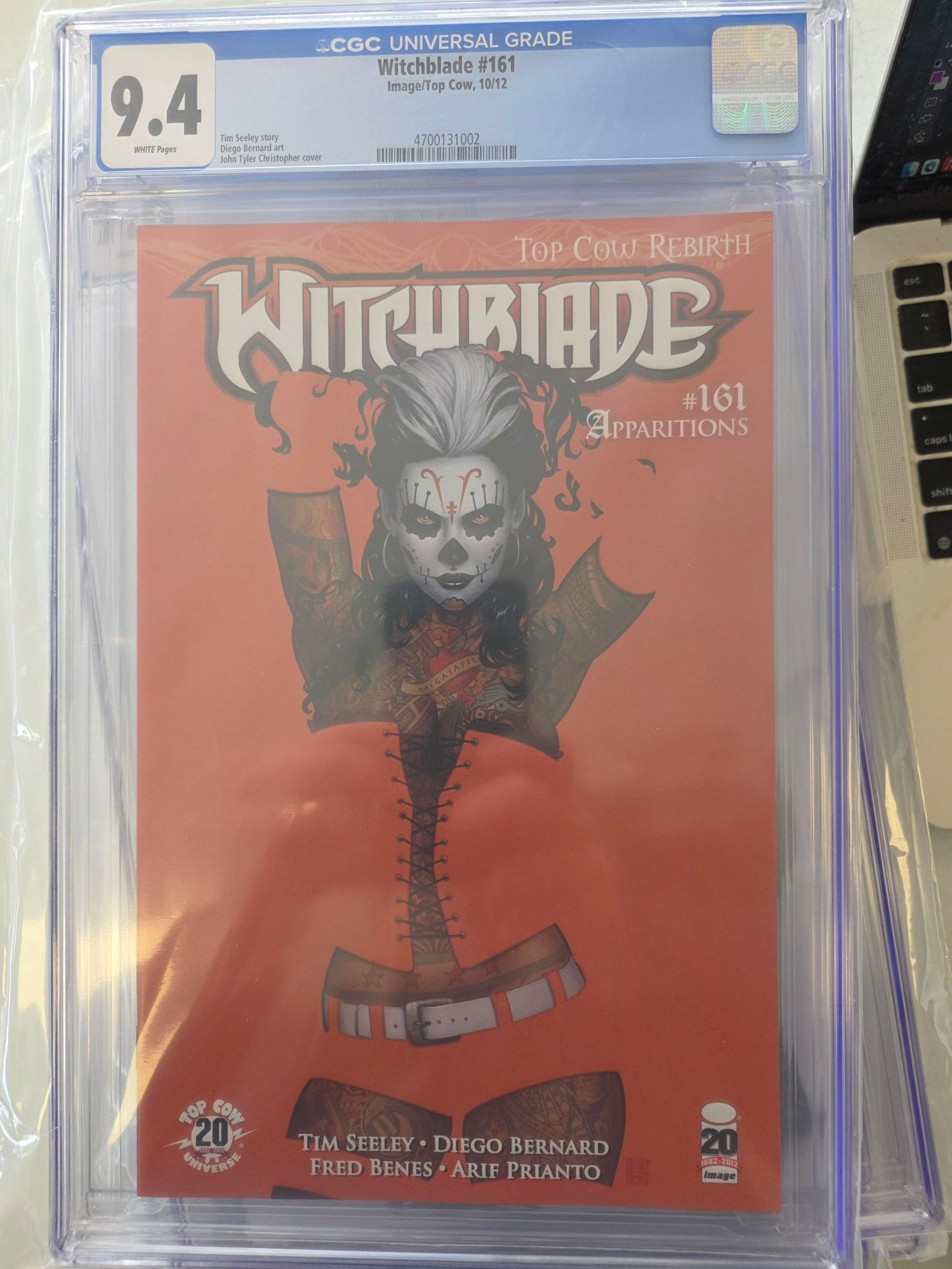 WITCHBLADE #161 (2012) Negative Space – CGC 9.4