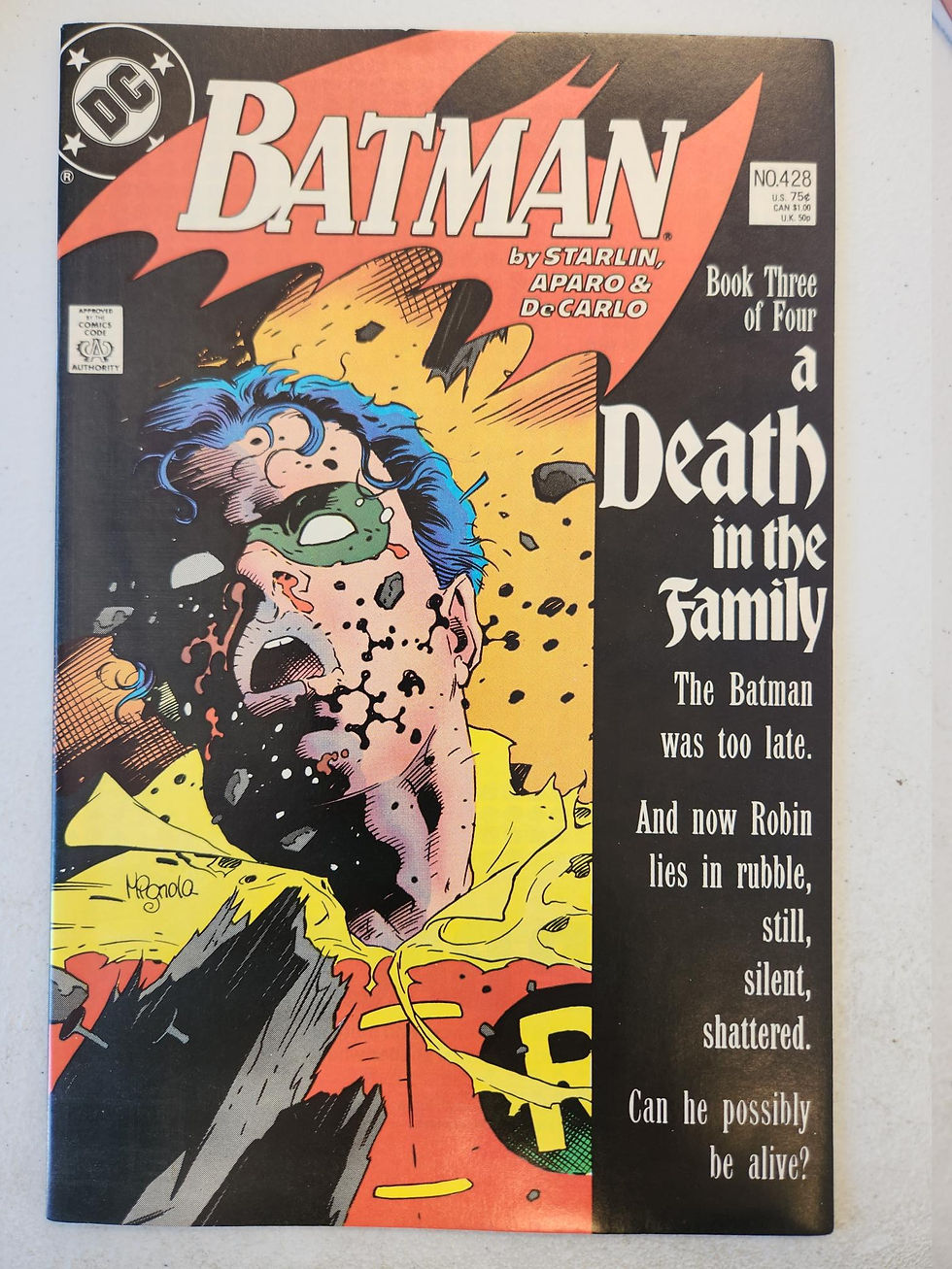 BATMAN #428 (DC Comics, 1988) The Death of Robin – 1st printing