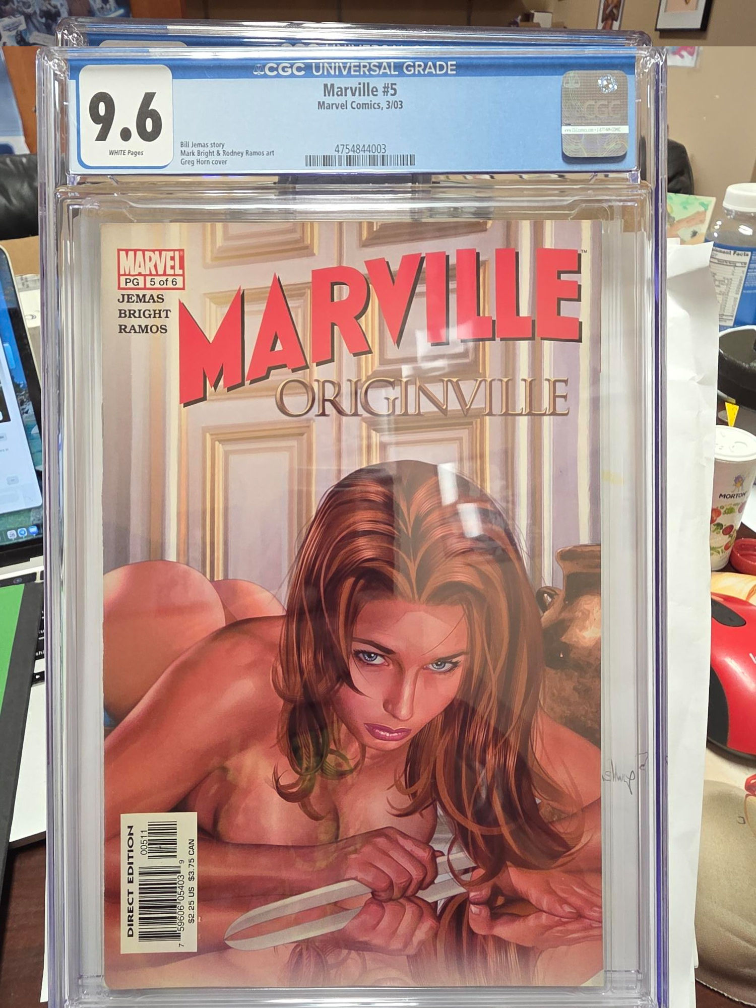Marville #5 (2003) Greg Horn cover – CGC 9.6