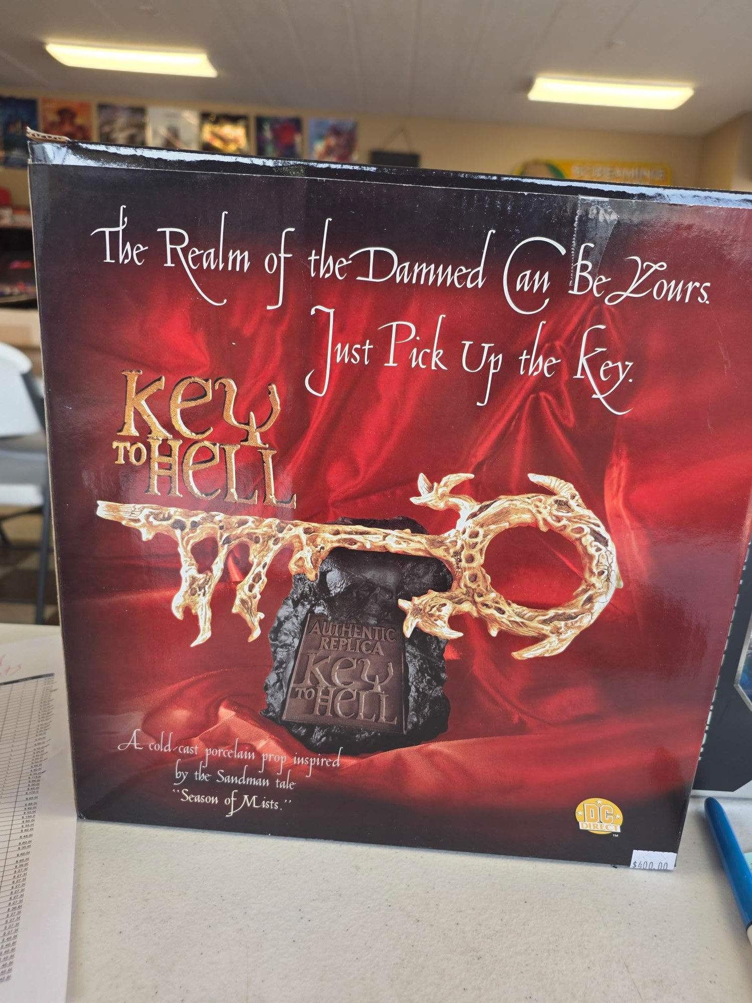 Key to Hell (Sandman - Season of Mists) DC Direct Prop Piece