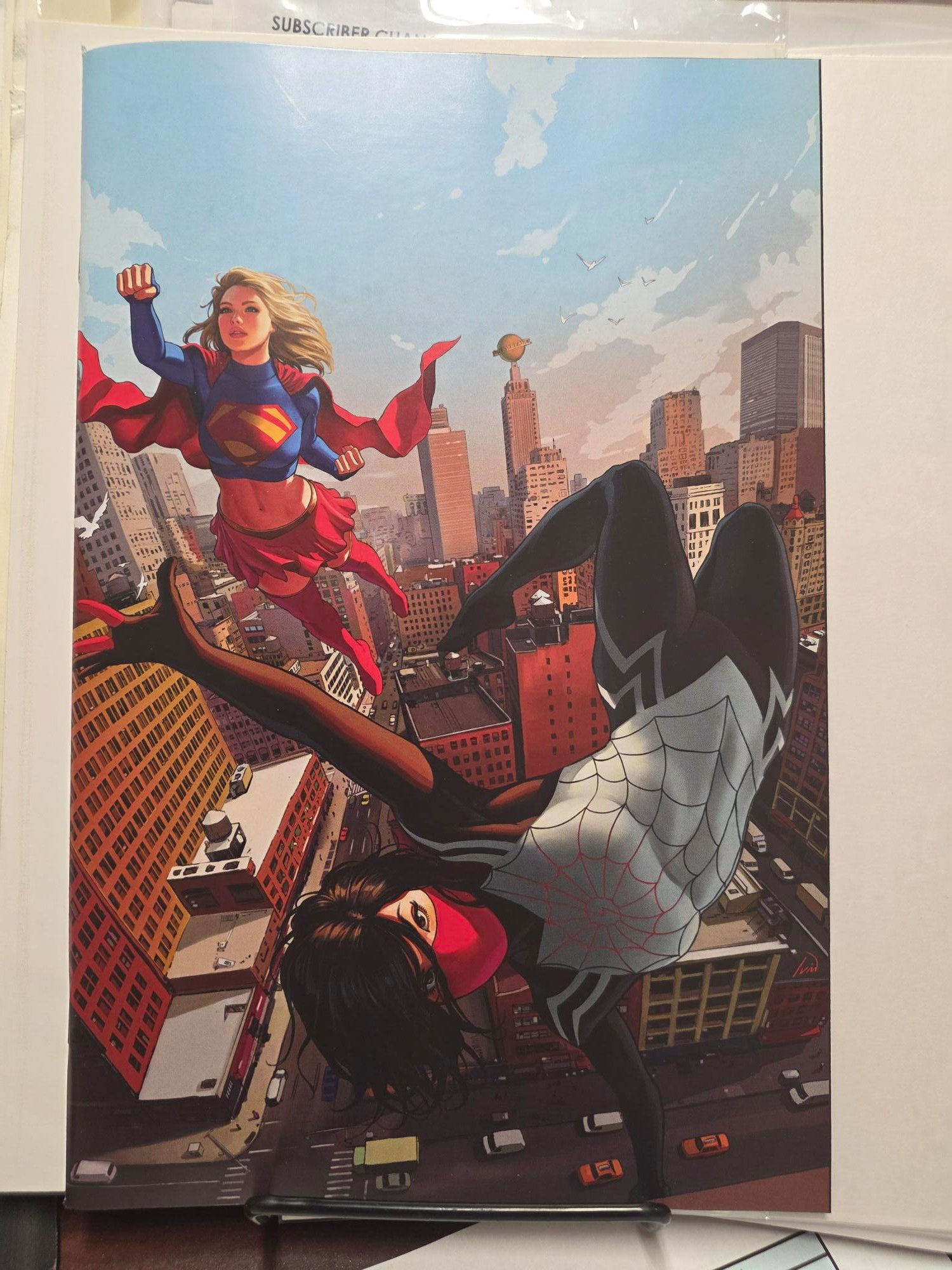 Spider-Man / Superman #1 (Marvel Comics, 2026)  Ivan Talavera 1:100 cover