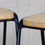 Thumbnail: Pill Stool - Black - FSC Sustainable Ply