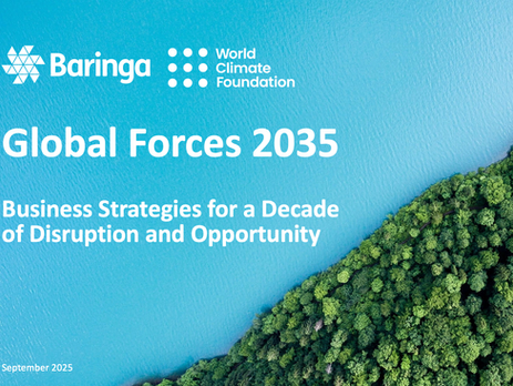 Baringa and World Climate Foundation Global Forces 2035