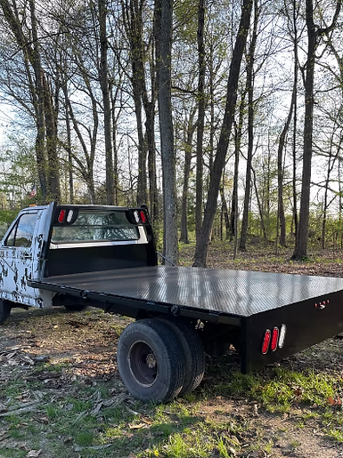 dually flatbed truck