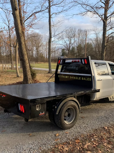 dually flatbed truck
