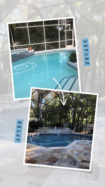 before and after pool examples