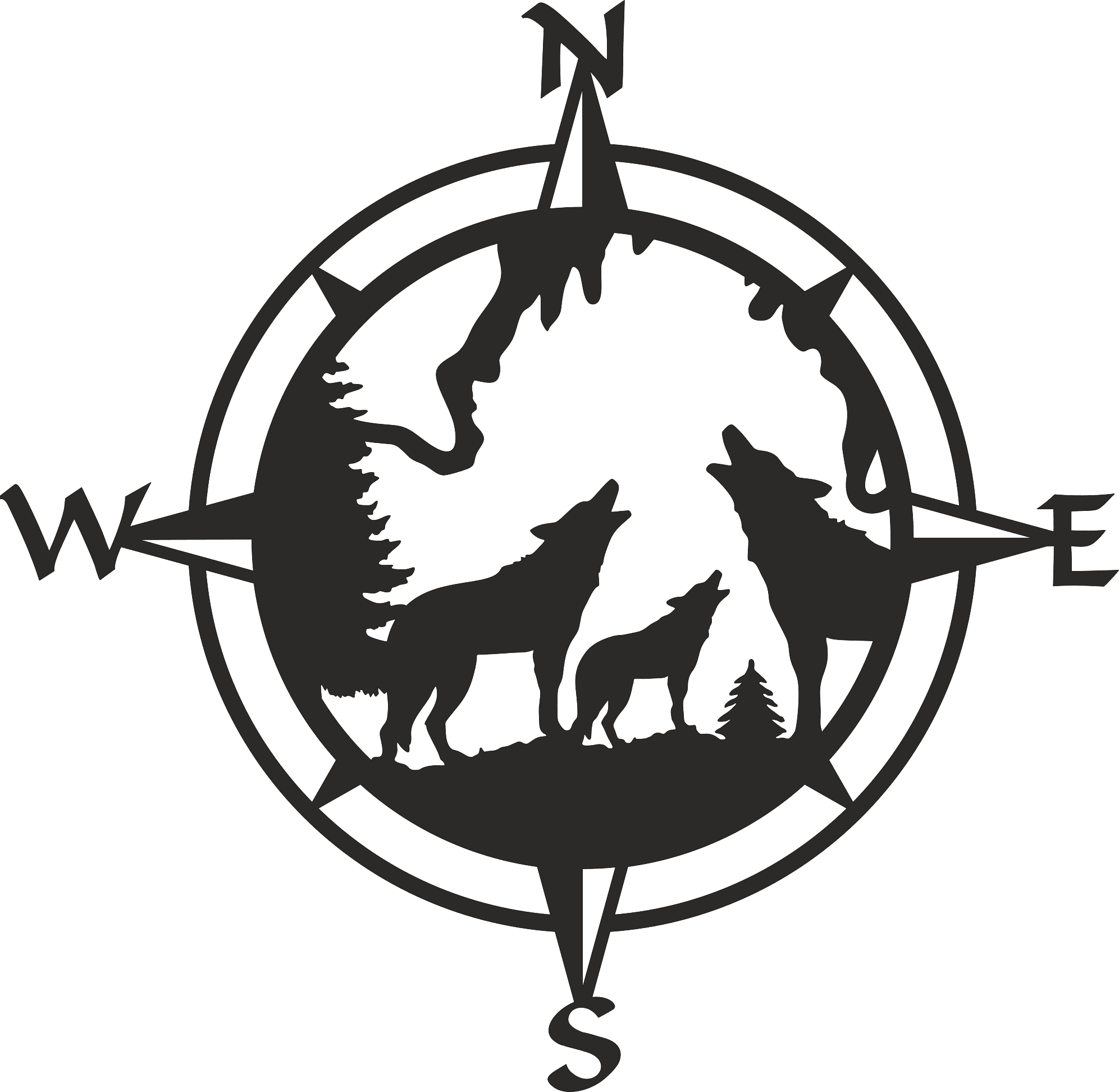 Wolves Compass