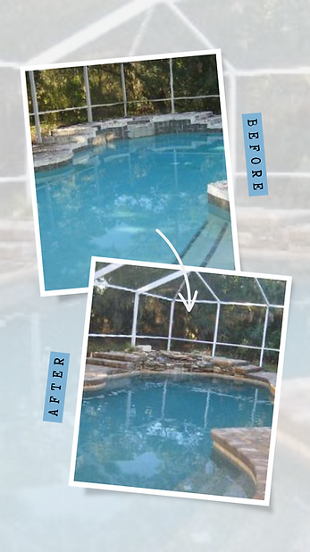 before and after pool examples