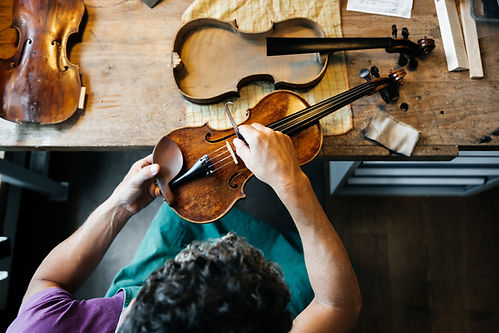 Violin Repair Process
