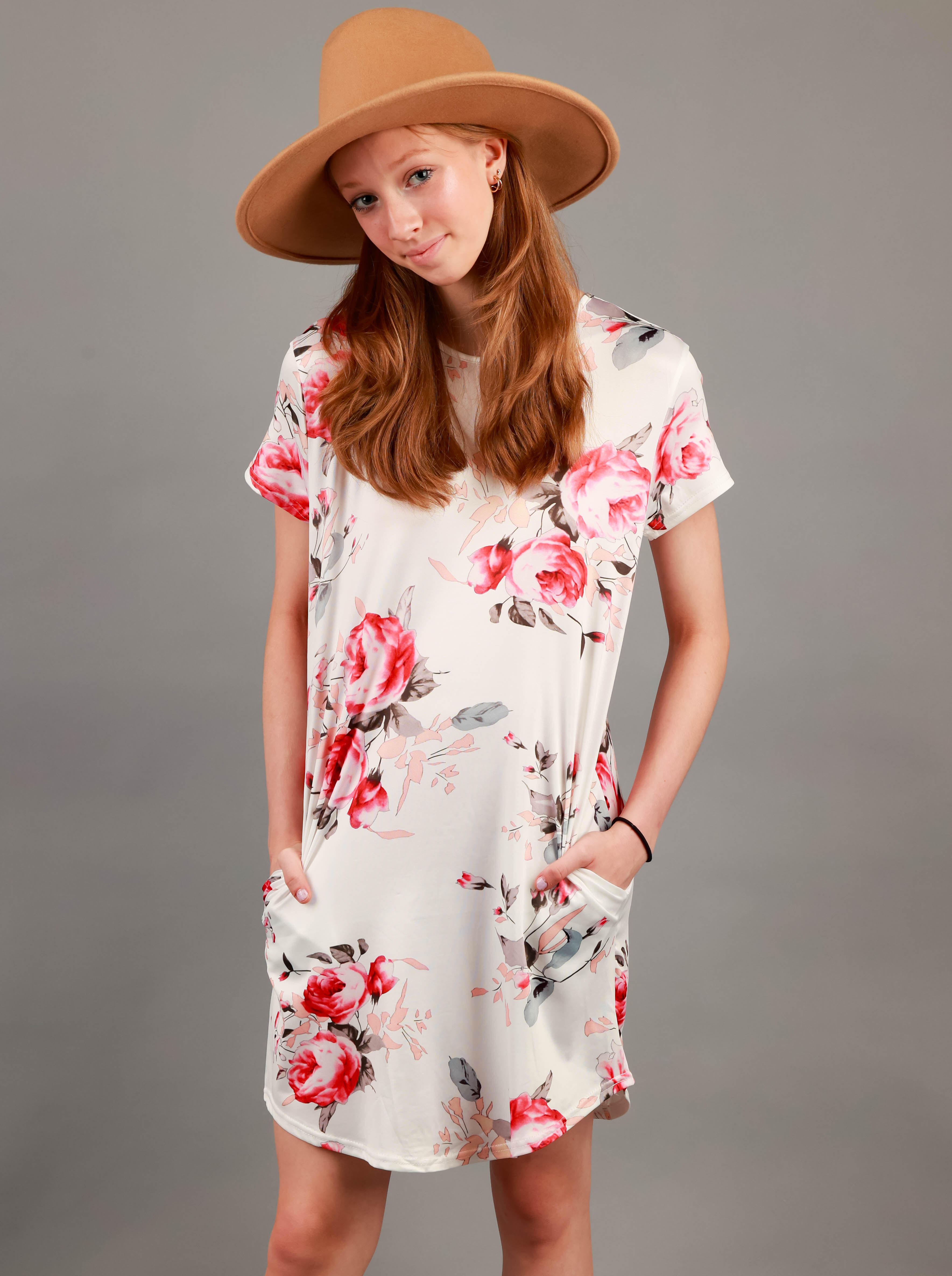 Hint of Pink Passion Dress 