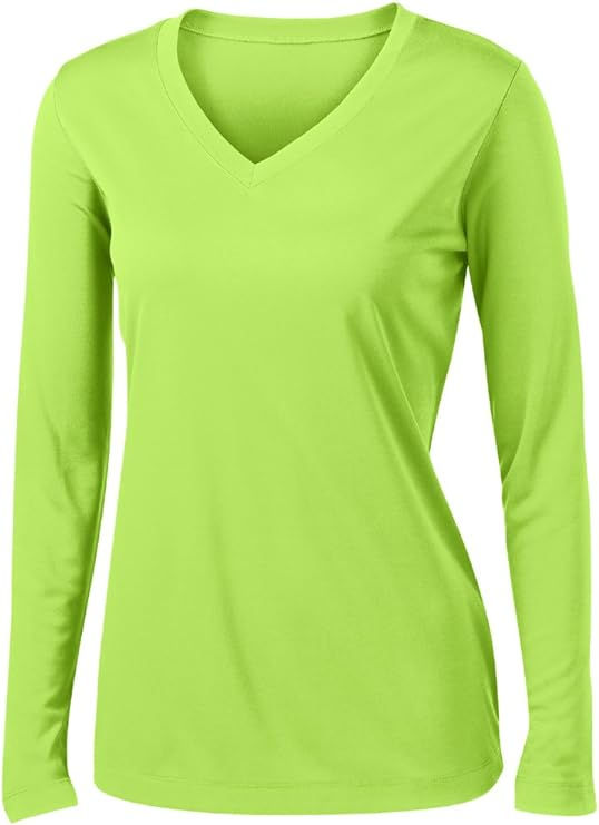 Thumbnail: Women Long Sleeve Tee Shirt V - 3 Pack  (+2XL)