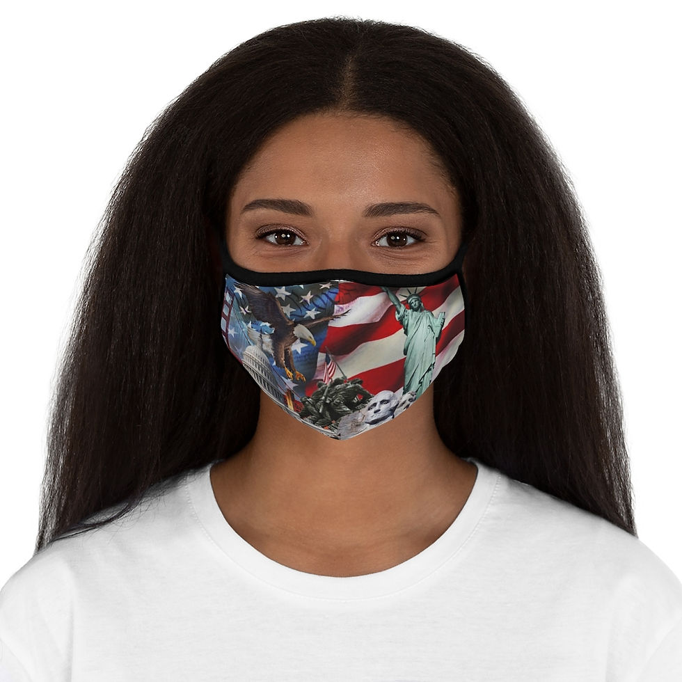 Thumbnail: Fitted Polyester Face Mask
