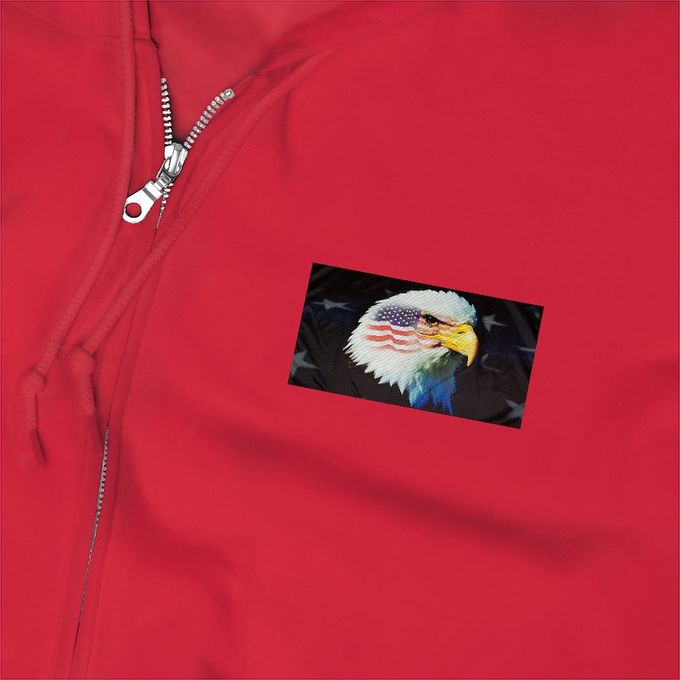 Thumbnail: Unisex Zip Up Hoodie