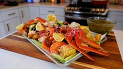 Salsa Verde Seafood Boil 