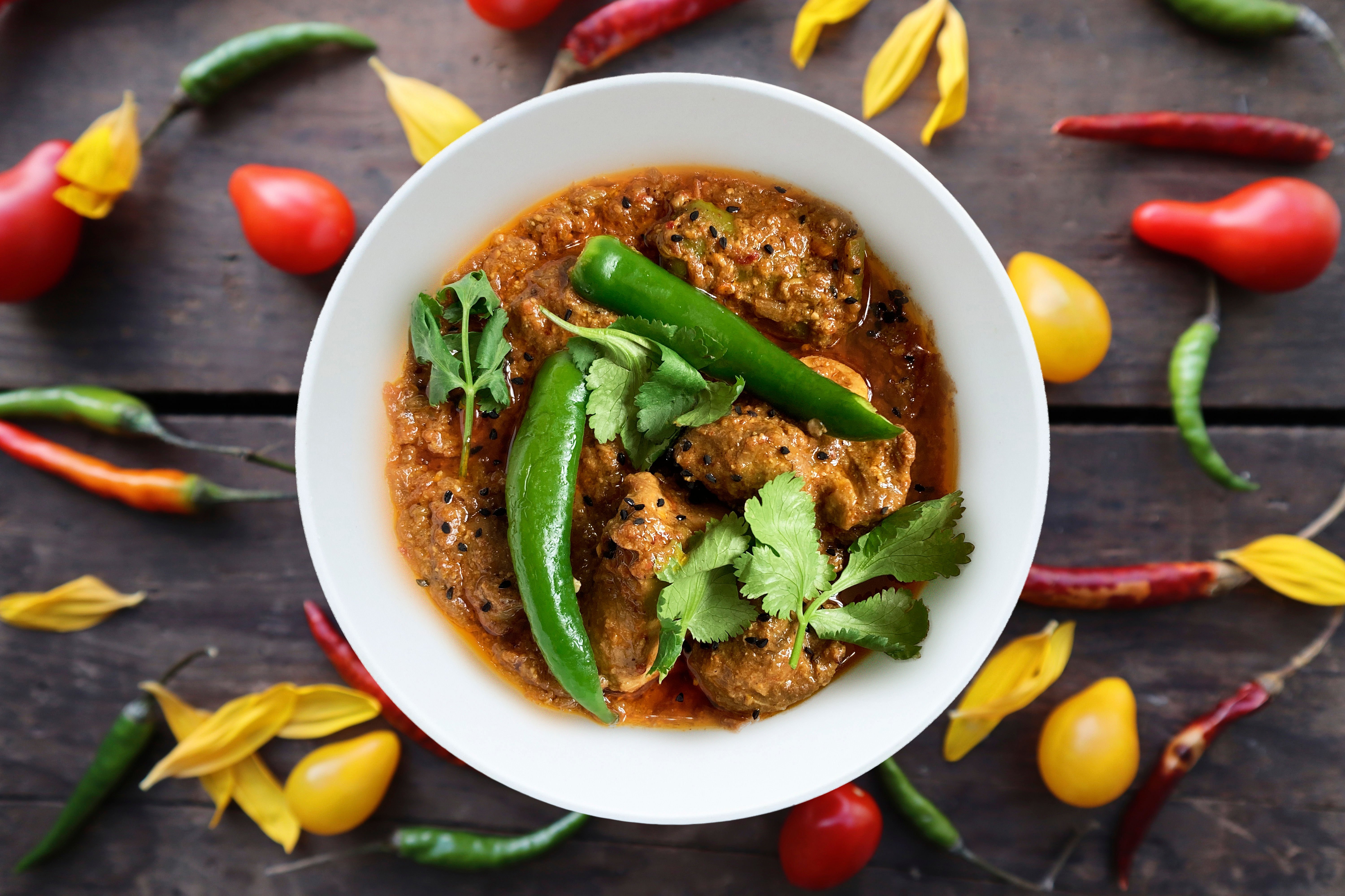 Pickled Mutton Curry Aka Achar Gosht Mutton