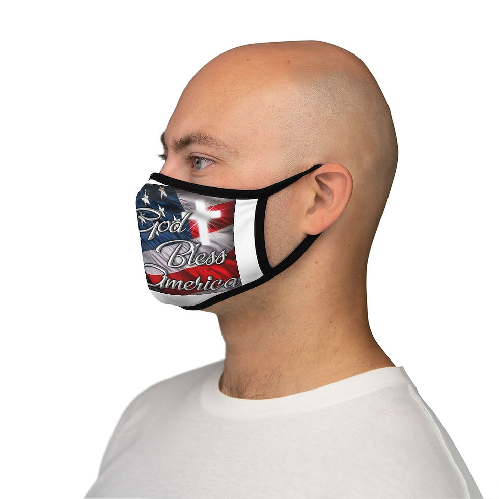 Thumbnail: Fitted Polyester Face Mask