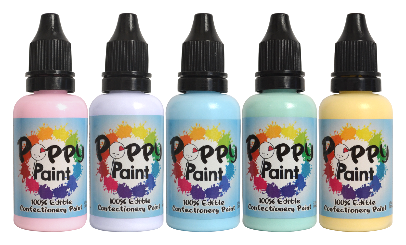 5PC PASTEL SET POPPY PAINT