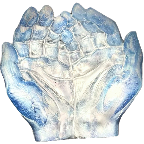 God's Hands Foyer Bowl