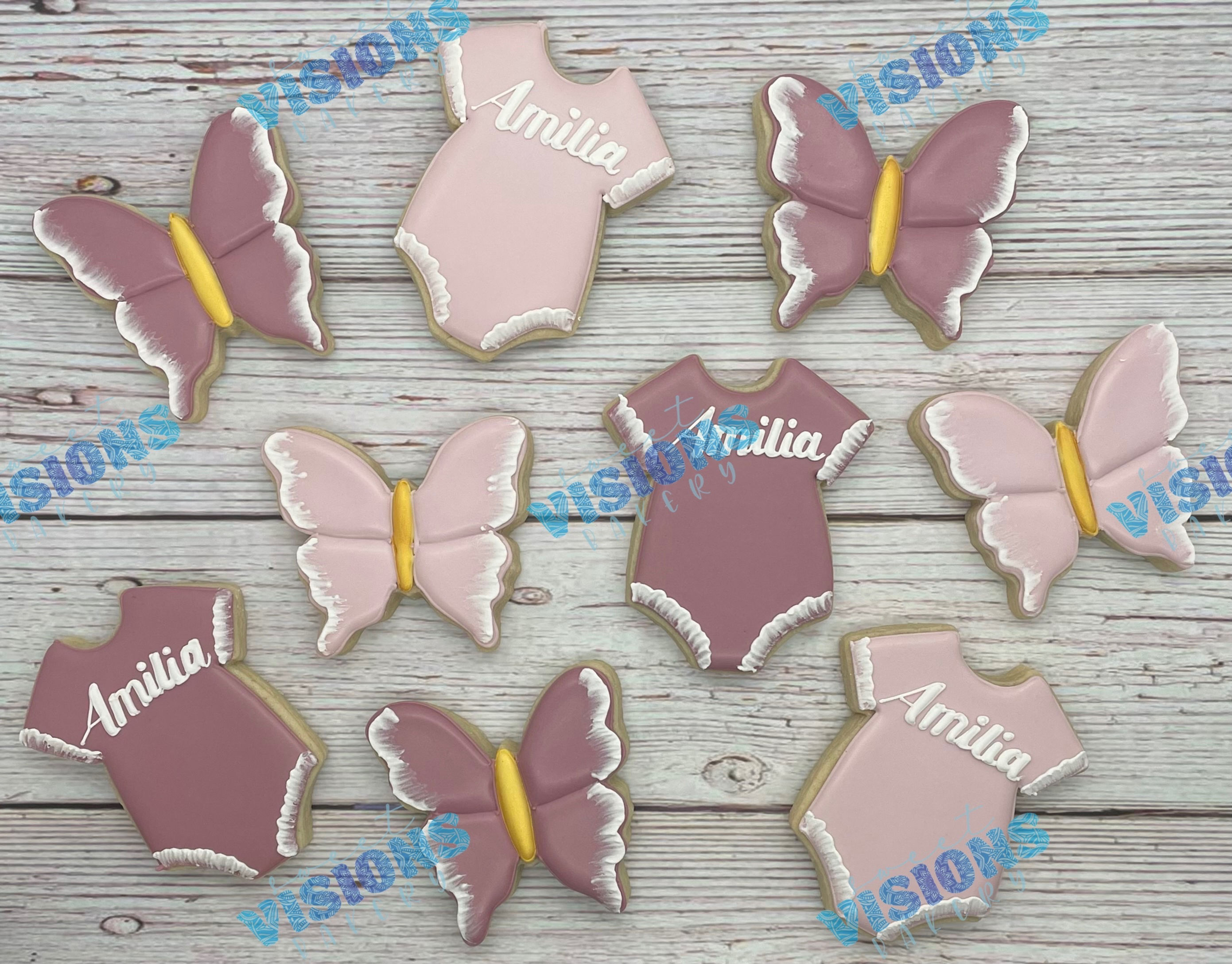 Butterfly Baby Cookies