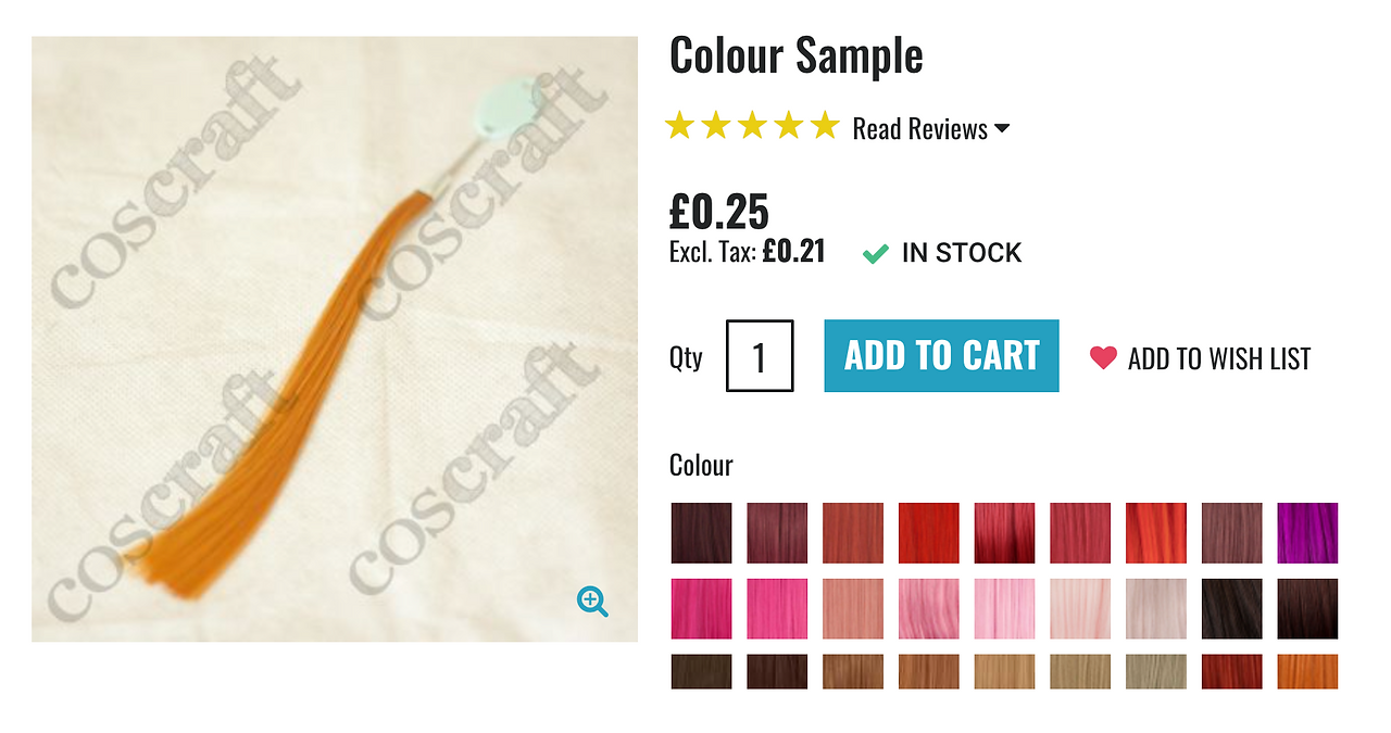 Screenshot of CosCraft