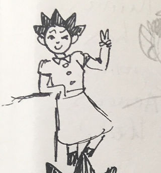 Quick Doodle of Pansy