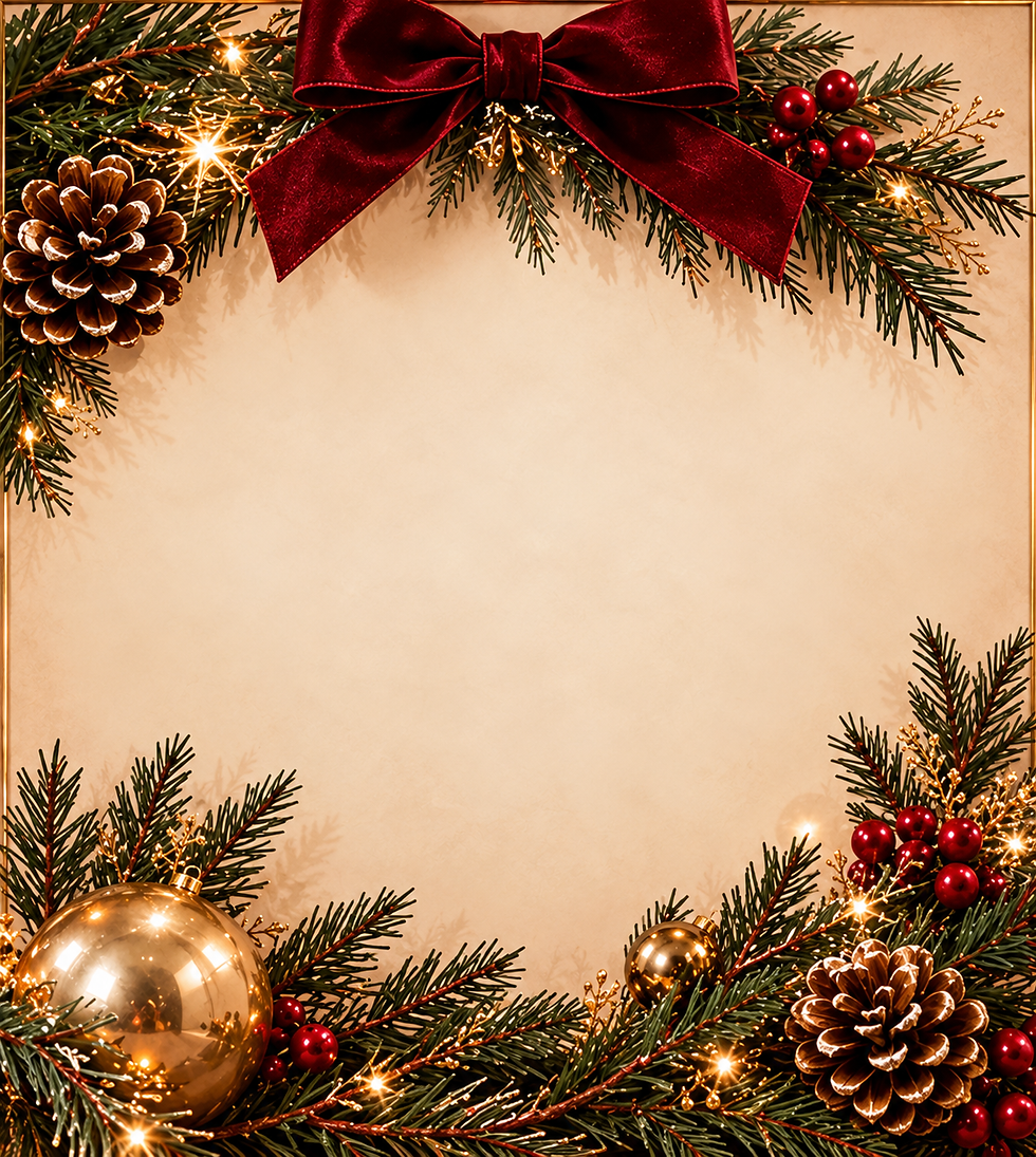 Luxurious Christmas Garland Frame.png