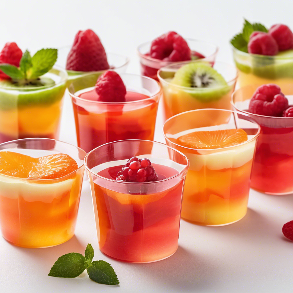 Fruit Jelly Cups