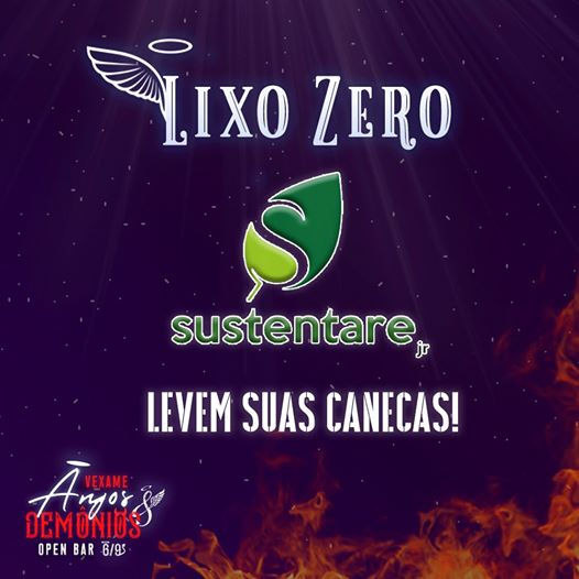 Post de aviso para utilizaçãi de canecas