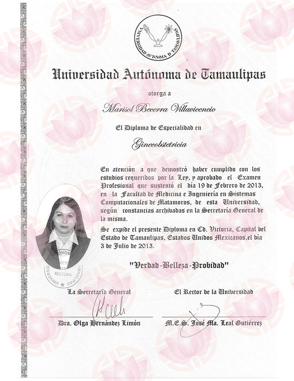 Dra Marisol Becerra Villavicencio