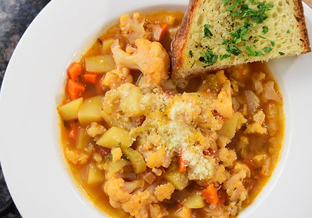 Zuppa di Cavolfiore e Patate