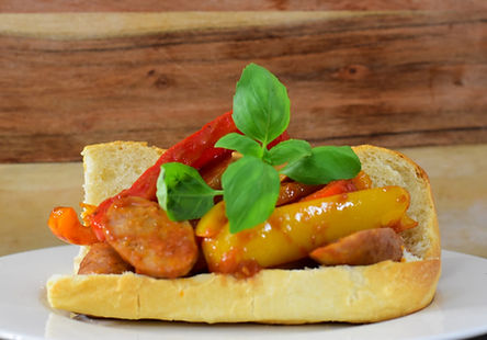 Salsiccia con Peperoni Cipolla