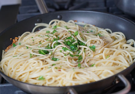 Spaghetti con Aglio e Olio